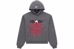 Sp5der Splat Punk Hoodie Slate