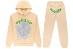 Sp5der OG Web V2 Tracksuit Cream